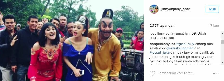 I Love You Jinny Hadir Tanpa Indra Bruggman, Fans Protes ANTV! I Love You Jinny Hadir Tanpa Indra Bruggman, Fans Protes ANTV!